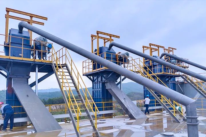 砂石同出|上海山美股份承建的武平華潤樓站式機制砂生產(chǎn)項目進(jìn)展順利
